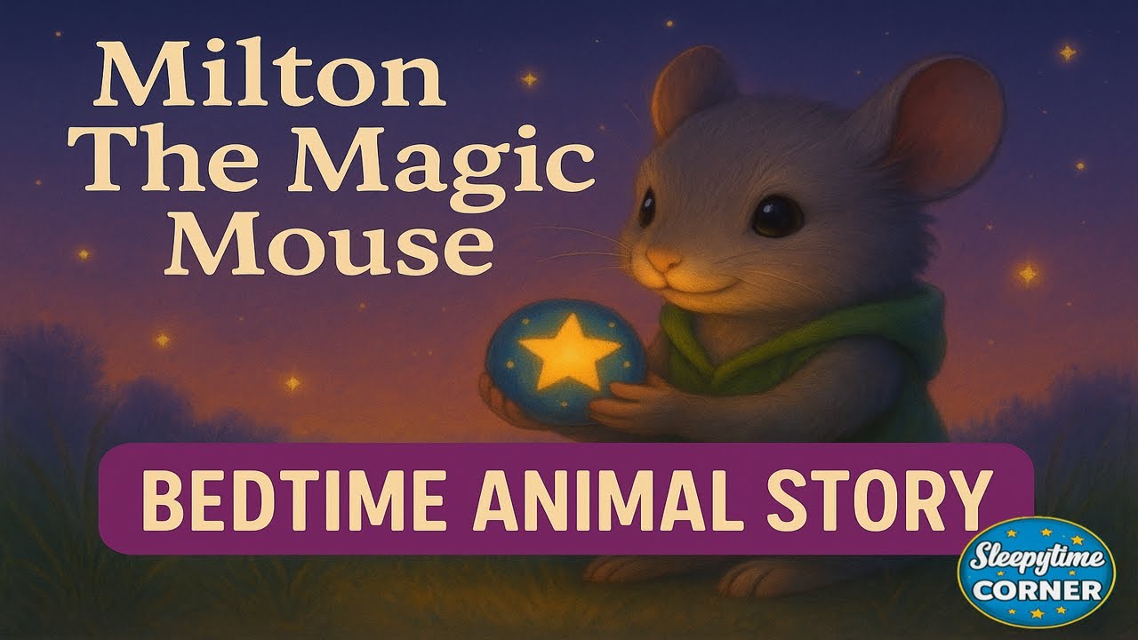 🐭 Bedtime Story for Kids: Milton the Magic Field Mouse | Sleepytime Corner