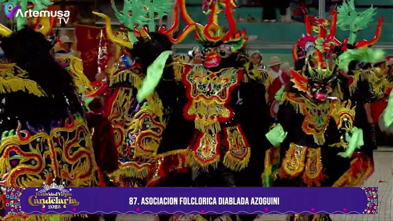 DIABLADA AZOGUINI | Candelaria Puno 2025