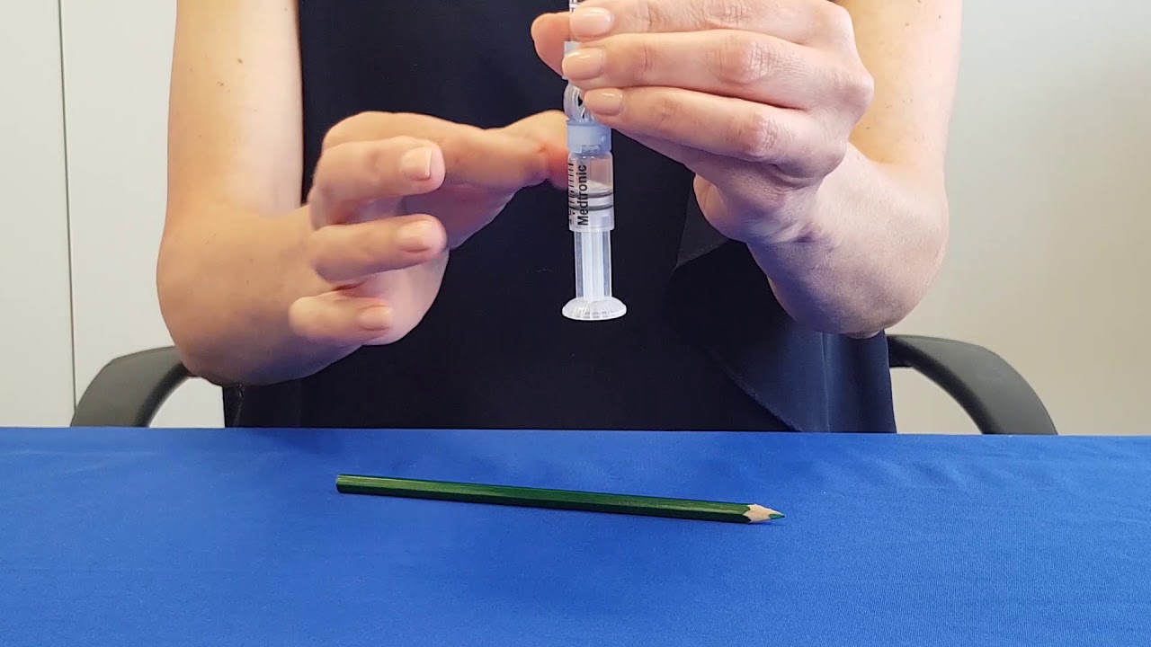 Vullen van een MiniMed™ Reservoir met een 3ml Penfill-ampul
