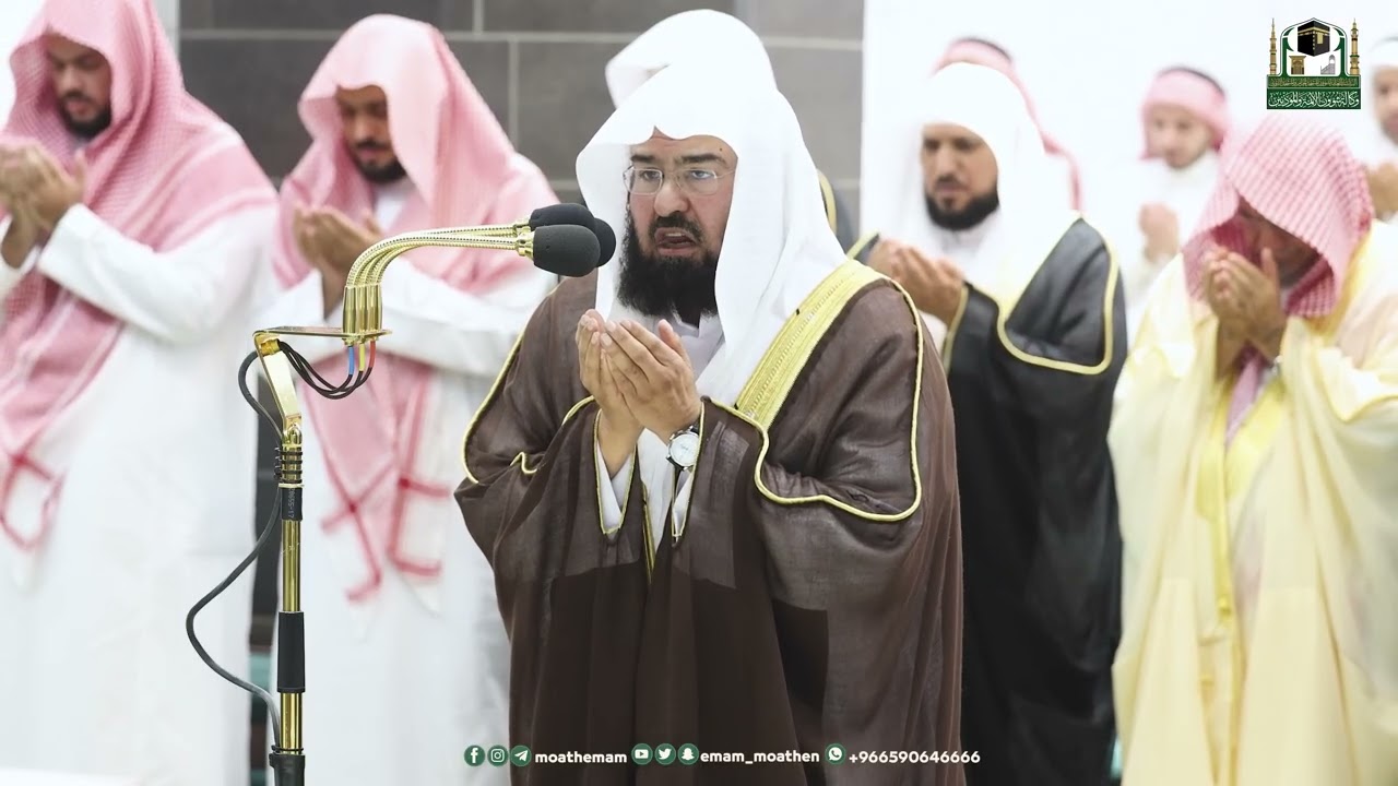 دعاء معالي الشيخ أ د ⁧ عبدالرحمن السديس من صلاة التهجد ⁧من  المسجد الحرام⁩ ليلة 27  رمضان 1444هـ