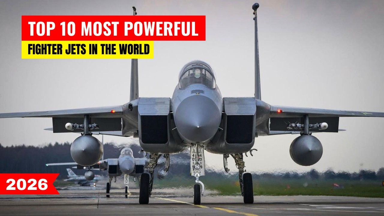 10 самых мощных истребителей в мире (2026) | #военное #сравнение