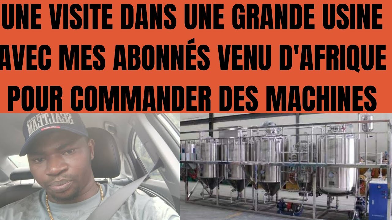 je reçois un de mes abonnés en Chine pour visiter dans une usine +86 184 5795 5250