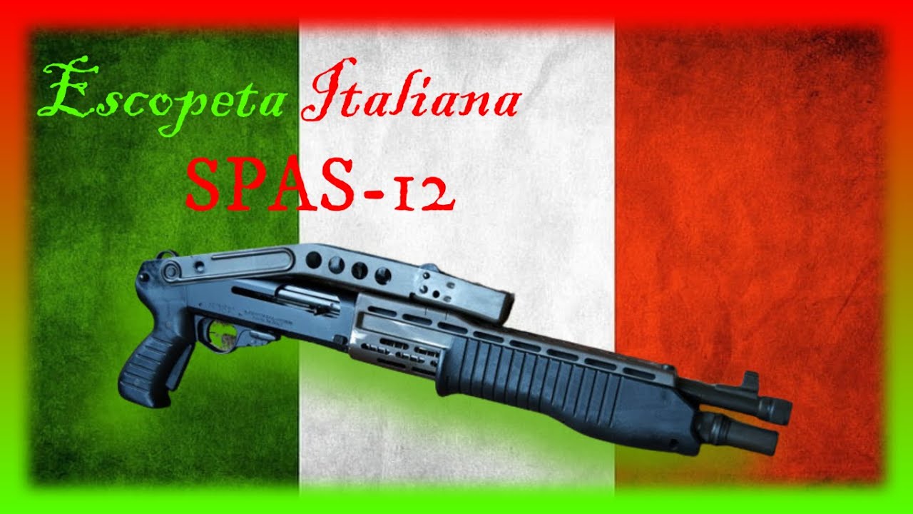 Escopeta Italiana. Franchi SPAS-12. El precursor de las escopetas modernas.