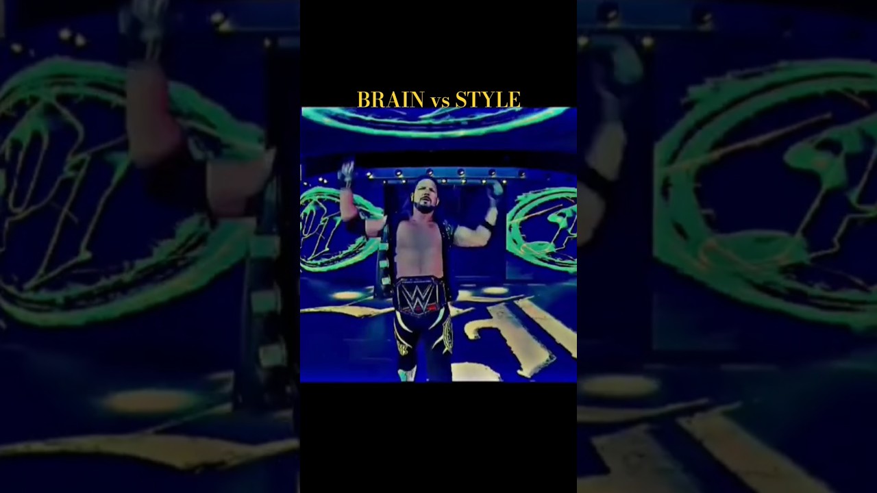 AJ STYLES vs DANIEL BRYAN 🔥🥵 WWE World heavyweight Title Match #wwe #ajstyles #danielbryan  #shorts