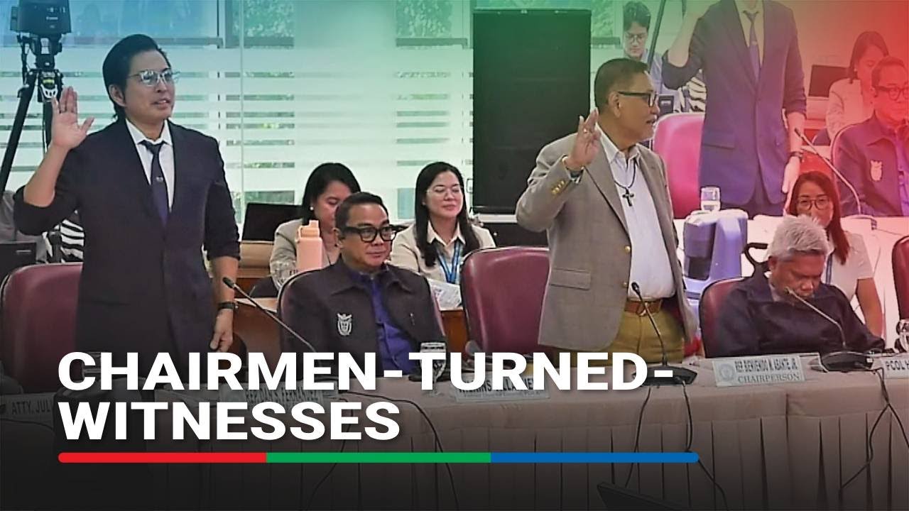 Dan Fernandez, Benny Abante take oath beside Grijaldo, who accused them of coercion | ABS-CBN News