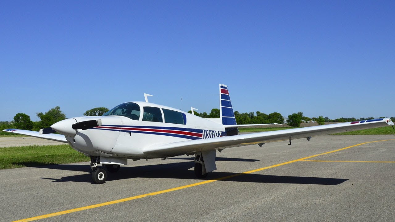 Mooney M20J aircraft review: Flight speeds & Landing with gusty winds