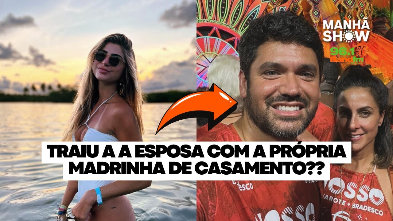 Jornalista da Globo teria TRAIDO a esposa com a própria madrinha do casamento - Mundo dos Famosos