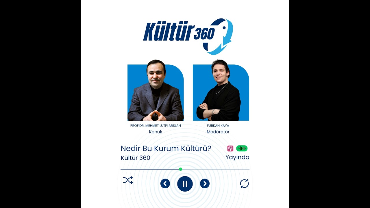 Kültür 360 #1 | Nedir Bu Kurum Kültürü? | Prof. Dr. Mehmet Lütfi Arslan