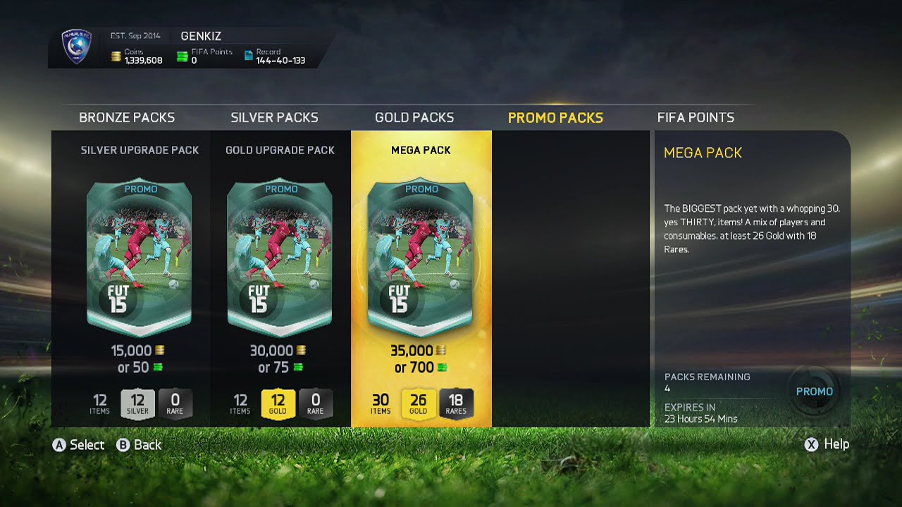 فيفا 15 #3 الطريق للتشكيلة المطورة | اغررب بككج   FIFA15 UT