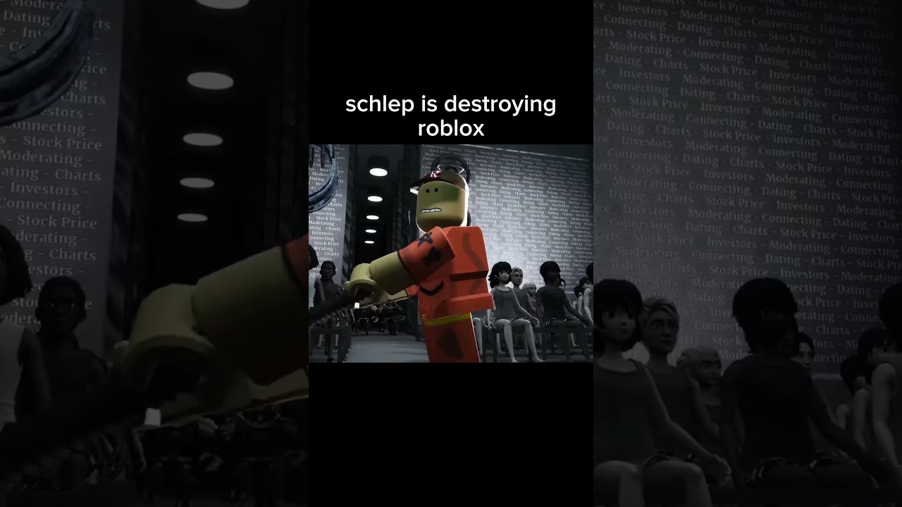 schlep is destroying Roblox 💀.. #freeschlep #roblox #edit #viral