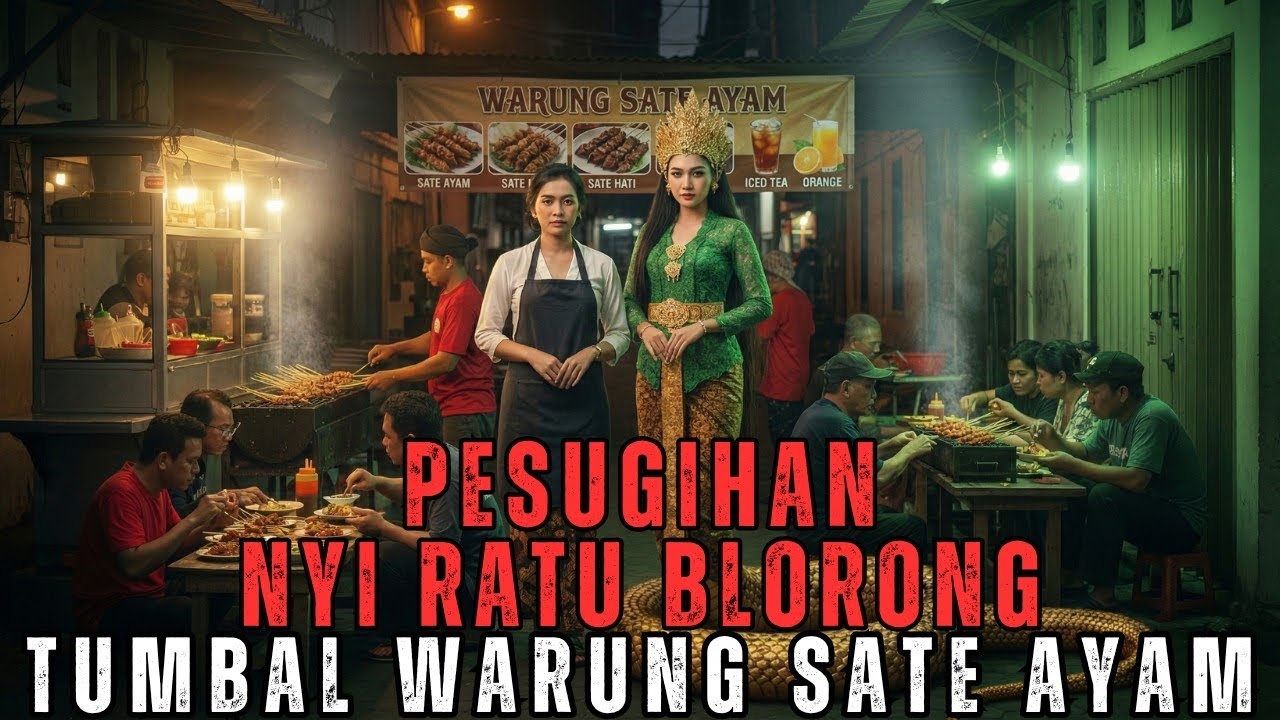 BIKIN MERINDING DARI SORE UDA RAME BANGET !! PESUGIHAN NYI RATU BLORONG TUMBAL WARUNG SATE AYAM 