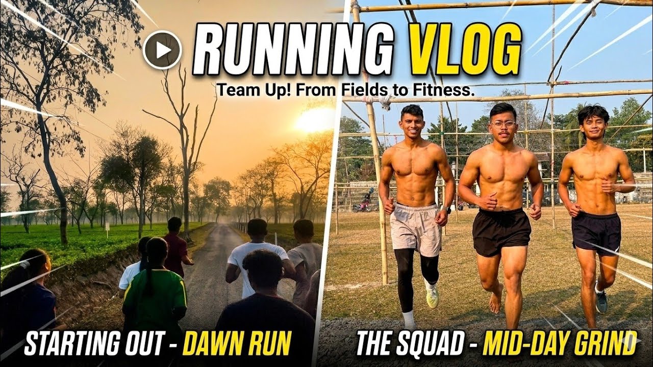 Running Vlog ❤️ 🔥  MAZBAT FITNESS ACADEMY  || Vlog 1