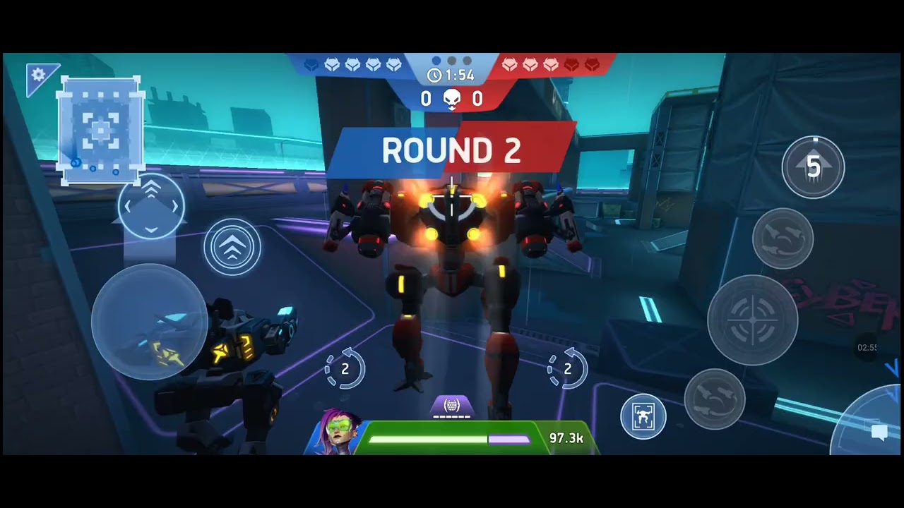 New mech arena gameplay#  5v5 Death match