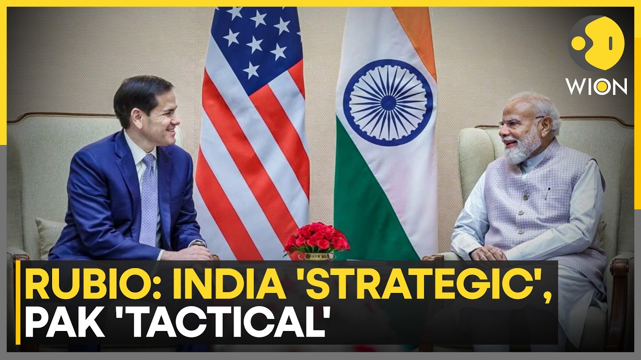 Rubio On Pakistan's Mediator Role In Iran-U.S. War, Says India's Issue With Pakistan 'Different'