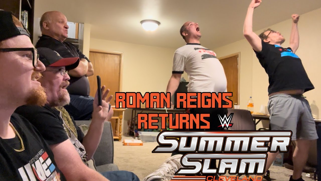 ROMAN REIGNS RETURNS FULL REACTION - SUMMERSLAM 2024