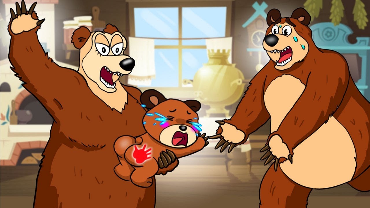 Female Bear, Don't Touch My Son! - Mummy Bear Very Angry | Bear's Life Story | Bear Funny Animation