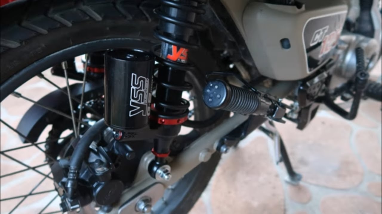 2020 Honda CT125 Hunter Cub Trail - YSS Rear Shock Absorber Fit!