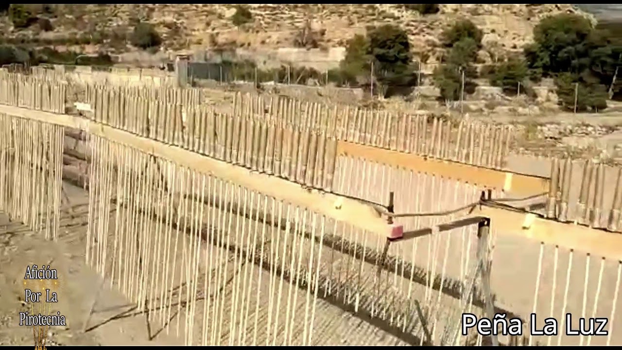 Ofrenda (Pirotecnica) al Cristo de La Luz, Daliás, Almeria