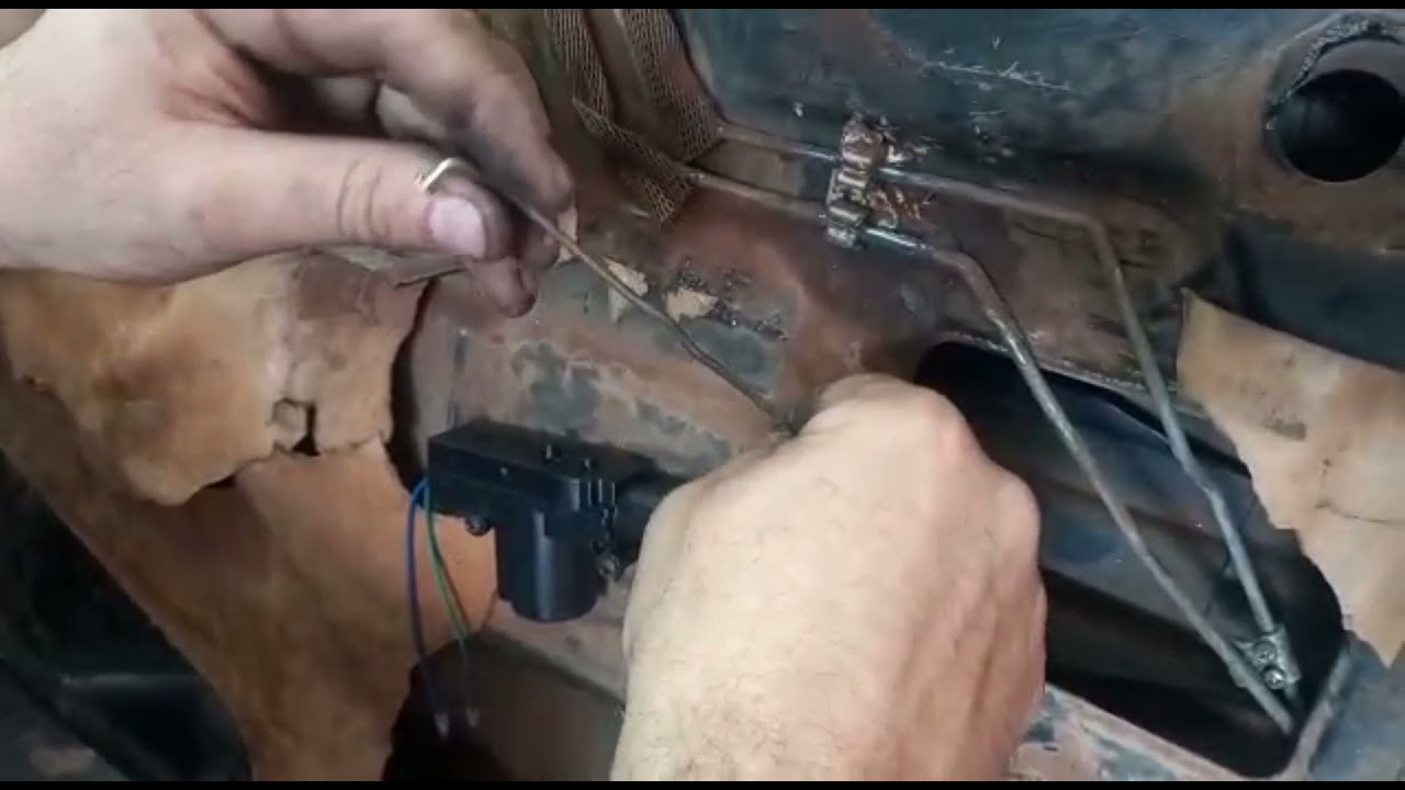 Conserto da trava elétrica da S10