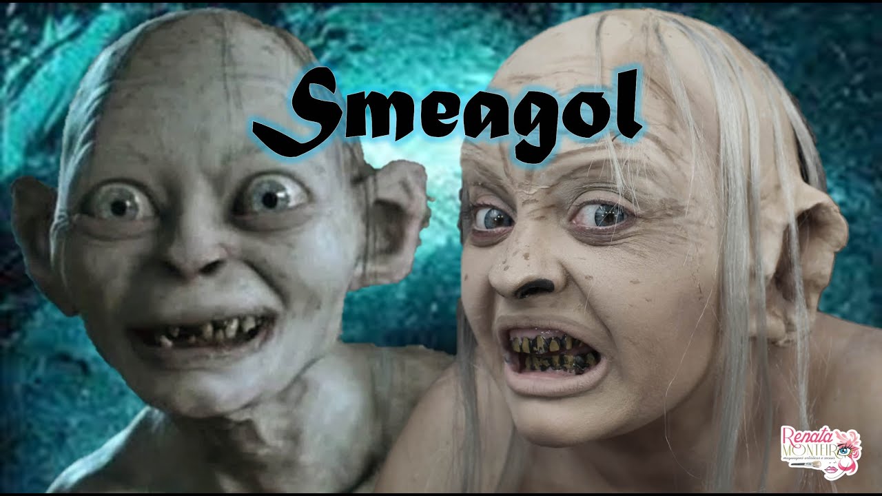 SMEAGOL MAKEUP TUTORIAL - MAQUIAGEM ARTÍSTICA