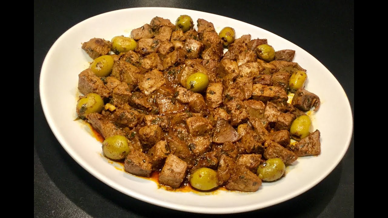 La KEBDA MCHARMLA ( foie d’agneau à la chermoula )