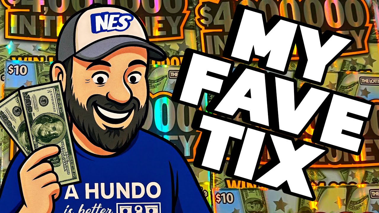 $4,000,000 IN THE MONEY - MY FAVORITE TIX