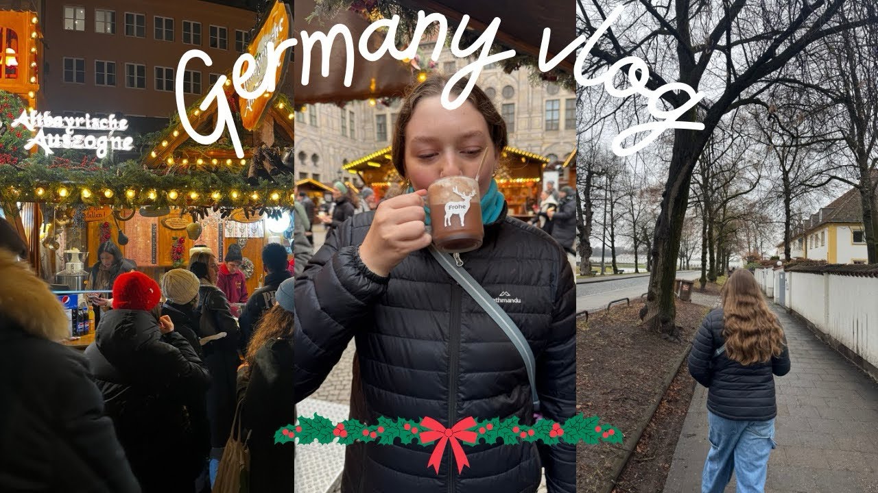 travel vlog ep. 1 | Germany Christmas vlog | Munich | Nuremberg |