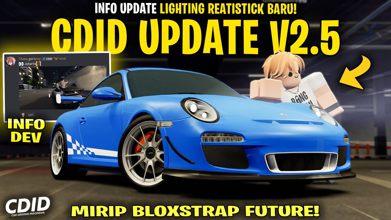 NEW REALISTIC LIGHTING INFO CDID UPDATE V2.5! EVEN BETTER LIKE BLOXSTRAP - CDID V2.5 Roblox