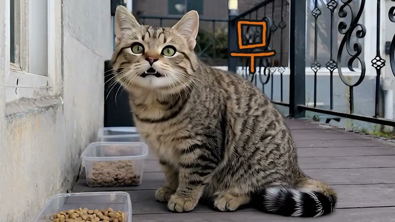 #3. 고양이 길냥이 삼행시 ai 인터뷰 | 삼행시 하는 고양이 #고양이 #길냥이 #삼행시 #말하는고양이