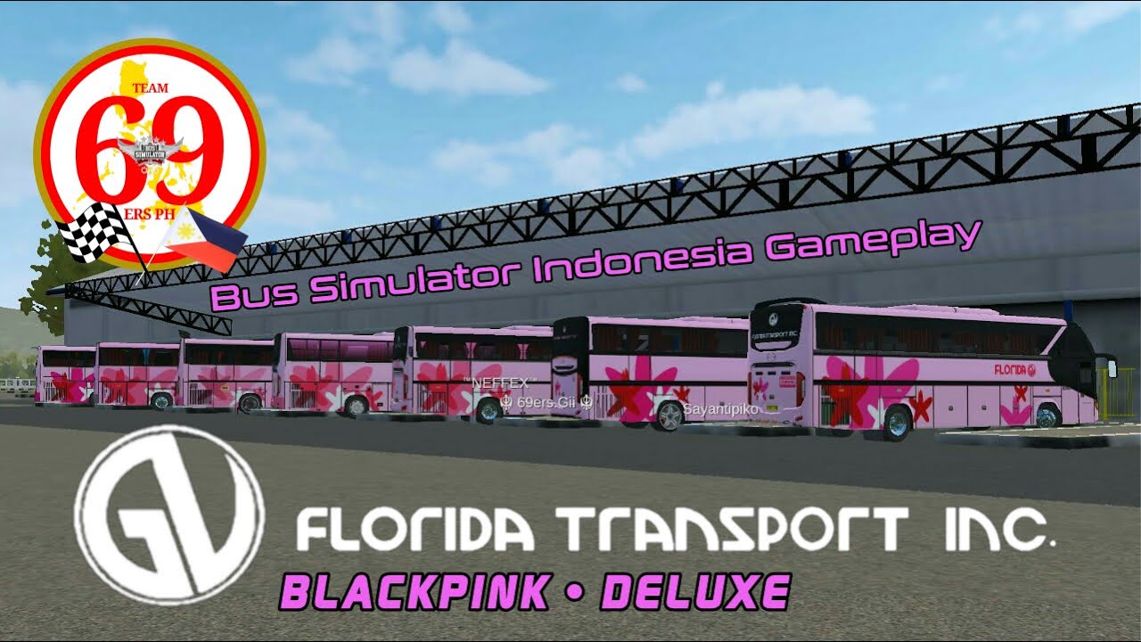 BUSSID MULTIPLAYER: GV Florida Transport Inc.  | Tram 69ers 🇵🇭