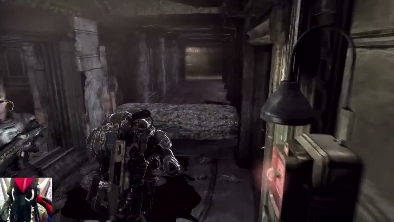 Let's Play Gears of War 1 pt 6 Ok Boomer, they're Stranded