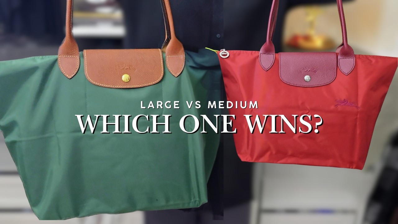 Medium vs Large Longchamp Le Pliage | Which Size Actually Works Better?