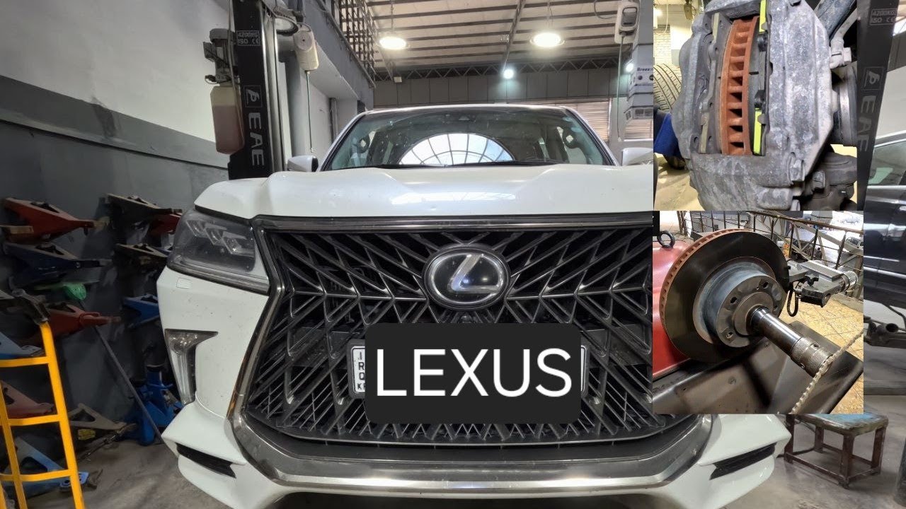 écrémage des disques de frein - remplacement des plaquettes de frein ... lexus