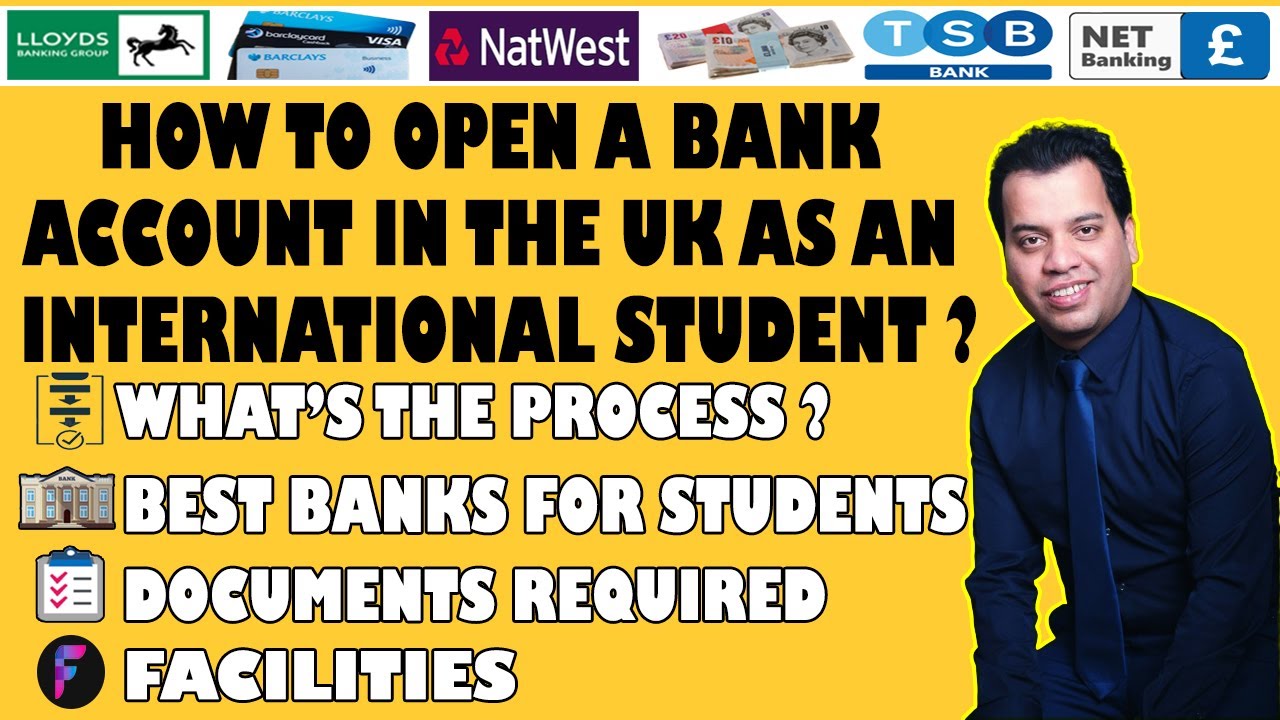 How student&rsquo;s can open bank account in Uk 🇬🇧 banks | Student Bank Account Process in UK