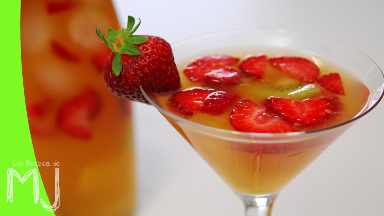 Sangría de cava: receta exprés