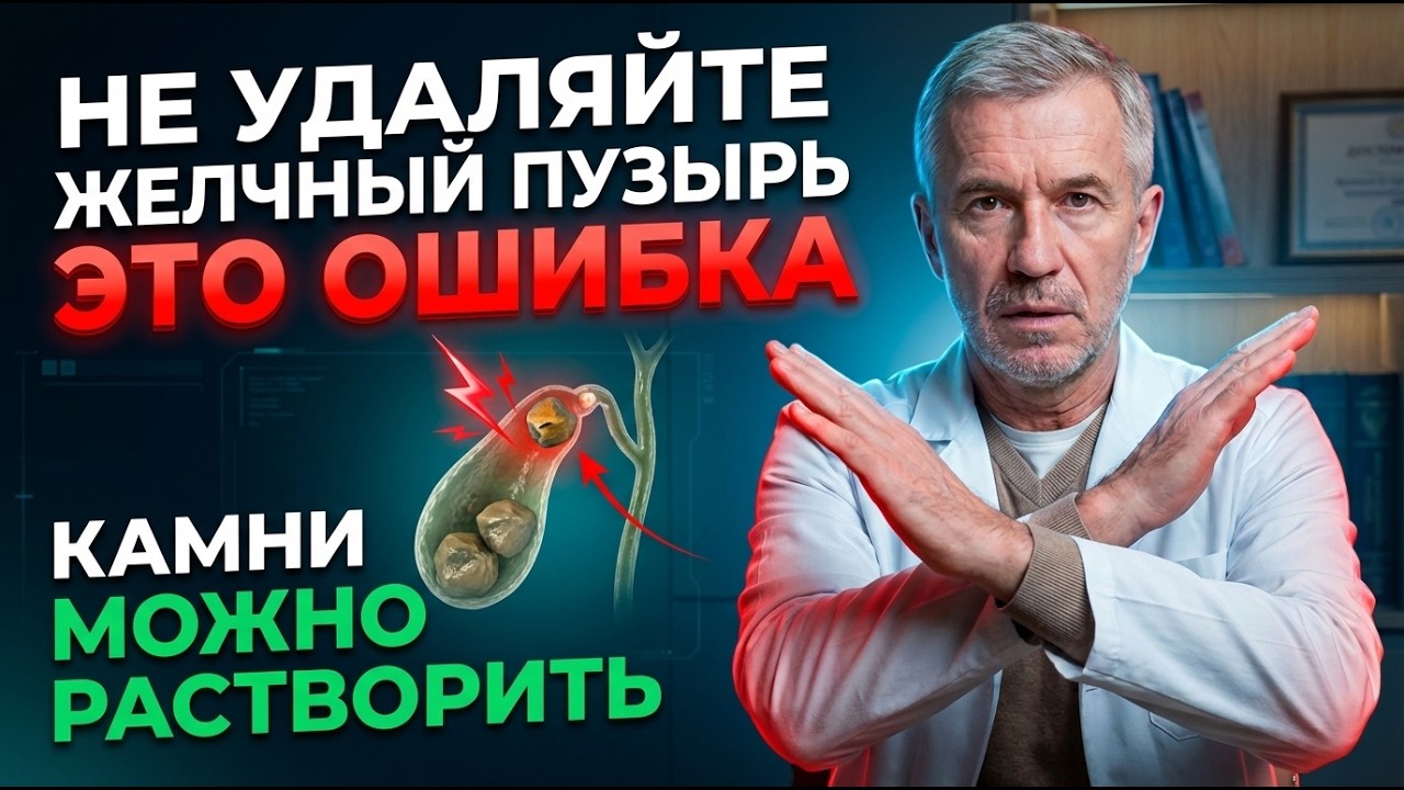 НЕ ДАЙТЕ ВЫРЕЗАТЬ СВОЙ ЖЕЛЧНЫЙ! Хирурги мне этого не простят: как растворить камни без ножа
