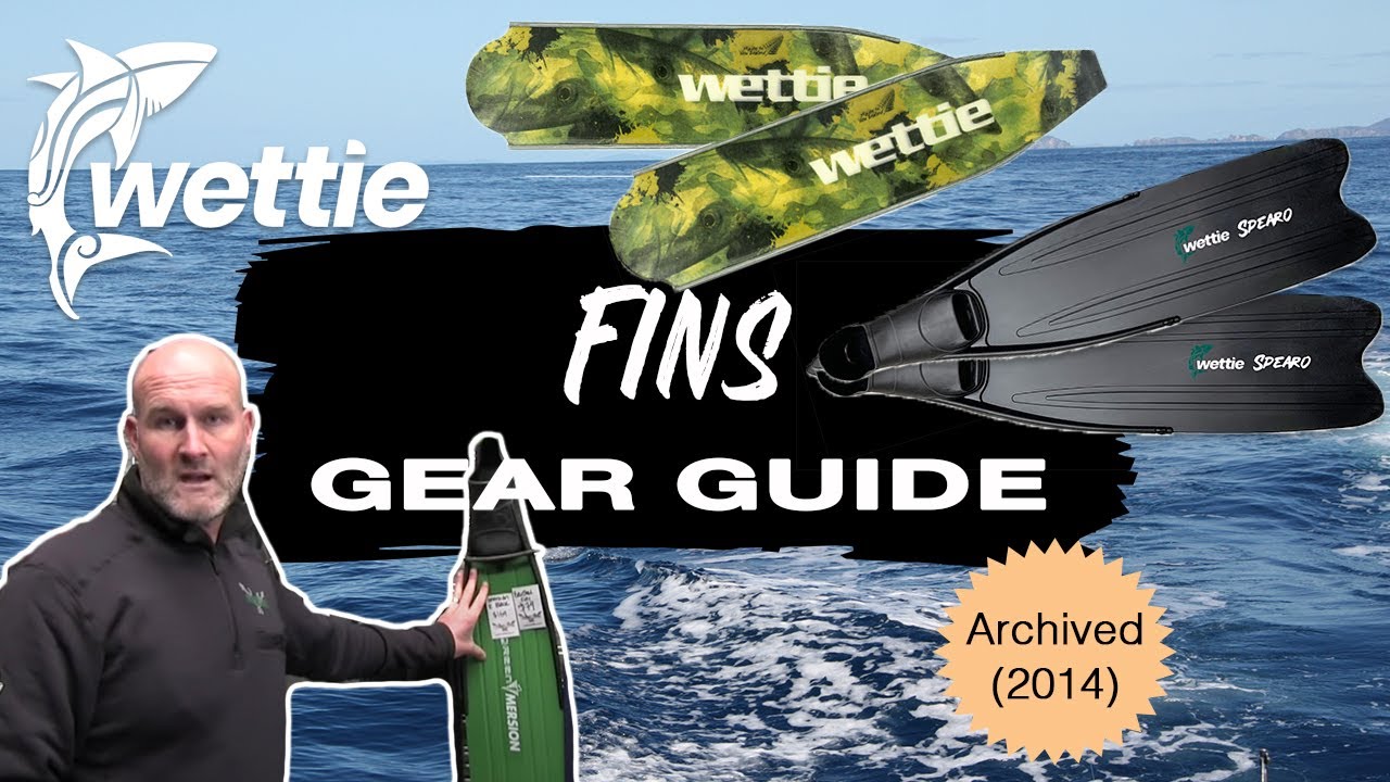 WettieTV - 'GEAR GUIDE' What fins do I need for spearfishing? (2014 Edition)