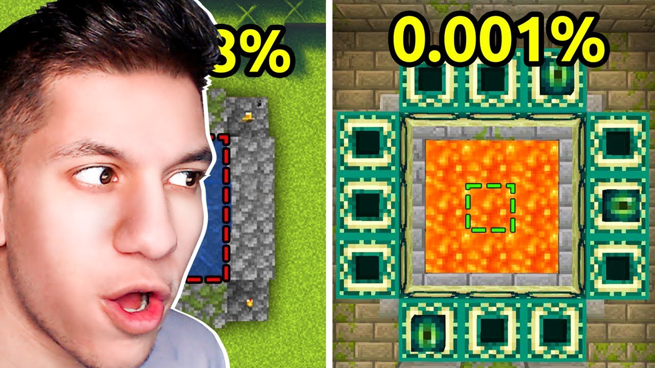 Τα Πιο Σπάνια Πράγματα Στο Minecraft