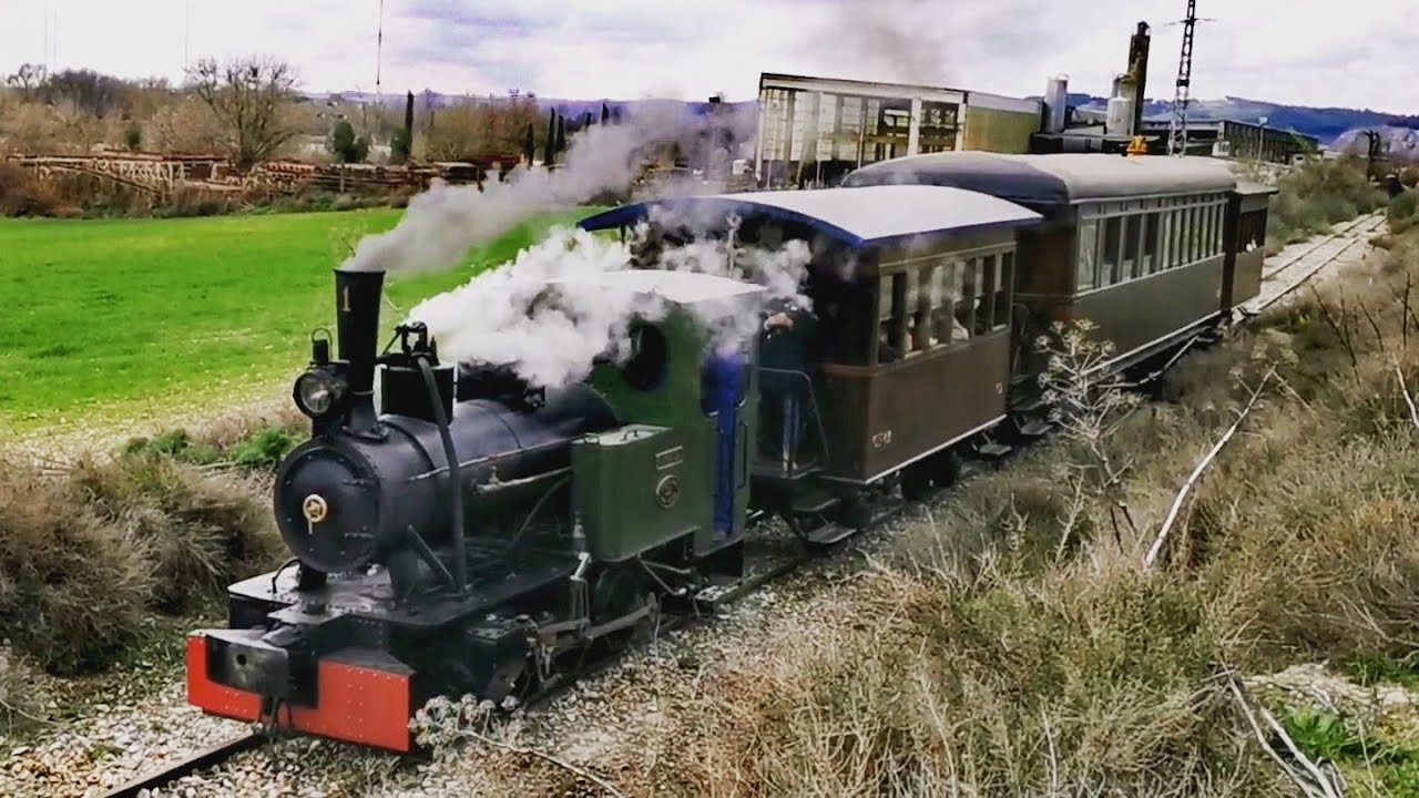 Ferrocarril español : Vapor Madrid ( Tren de Arganda ) Locomotora Vapor Henschel & Sohn Cassel 1925