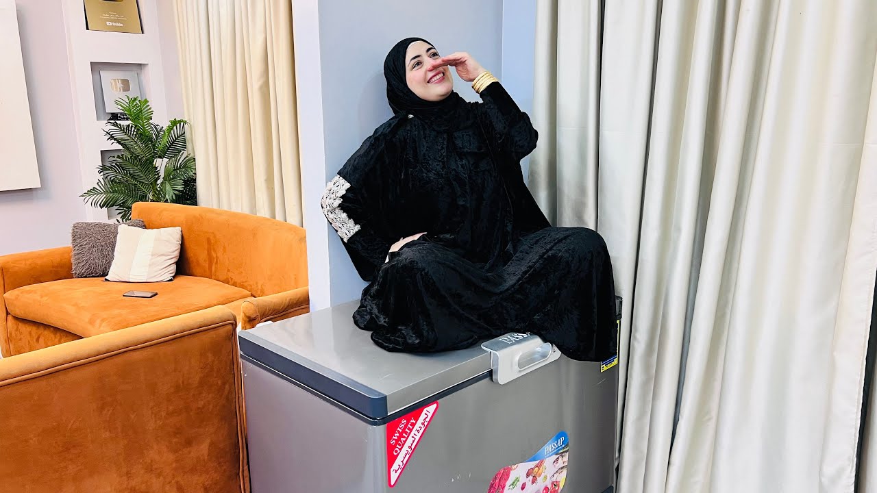 شقايا وتعبى أهو💃المال الحلال اللى يسند صاحبه أهو🙈ترتيب وتنظيم الديب فريزر الجديد بعد ماعمرتو💪