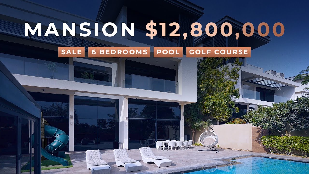 Sale | 6-Bed Furnished Mansion in Jumeirah Golf Estates, Dubai | $12,800,000