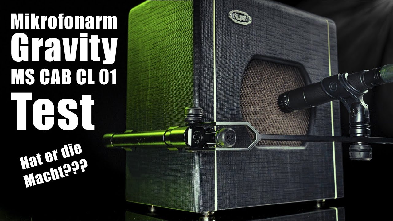 GRAVITY MS CAB CL 01 [Gitarrenbox Mikrofonarm mal anders!]