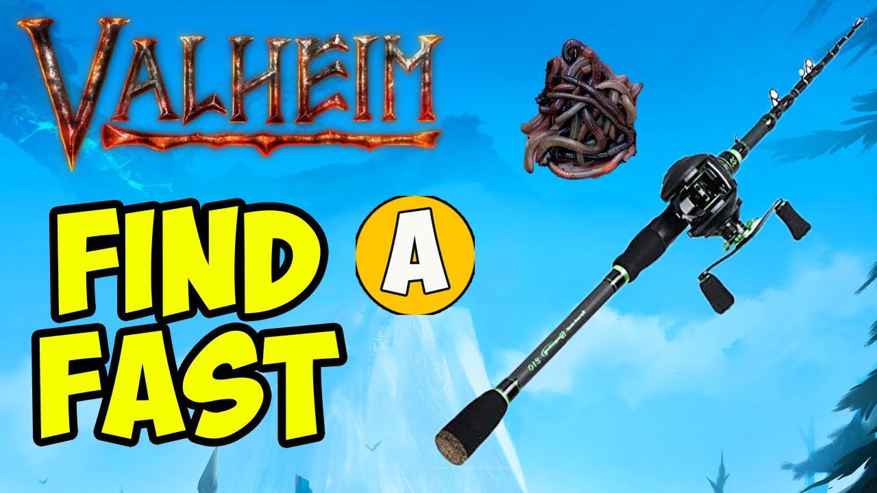 Valheim how to get FISHINING ROD | Valheim how to get FISHINING BAIT