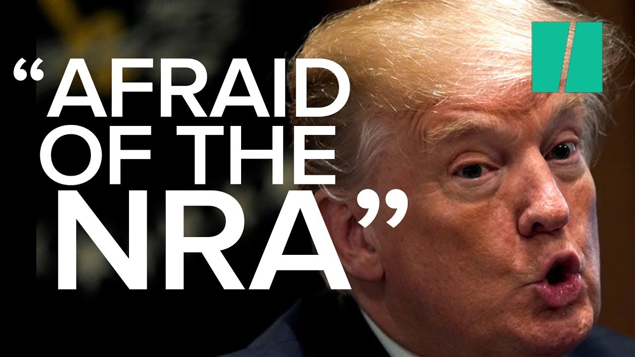Trump To Lawmakers: 'You're Afraid Of The NRA'