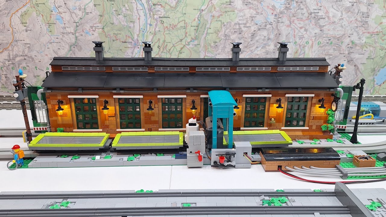 Automated container terminal WIP E57: Monorail maintenance shed