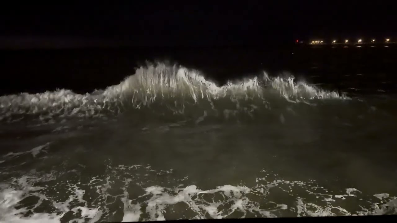 Swanage stormy waters
