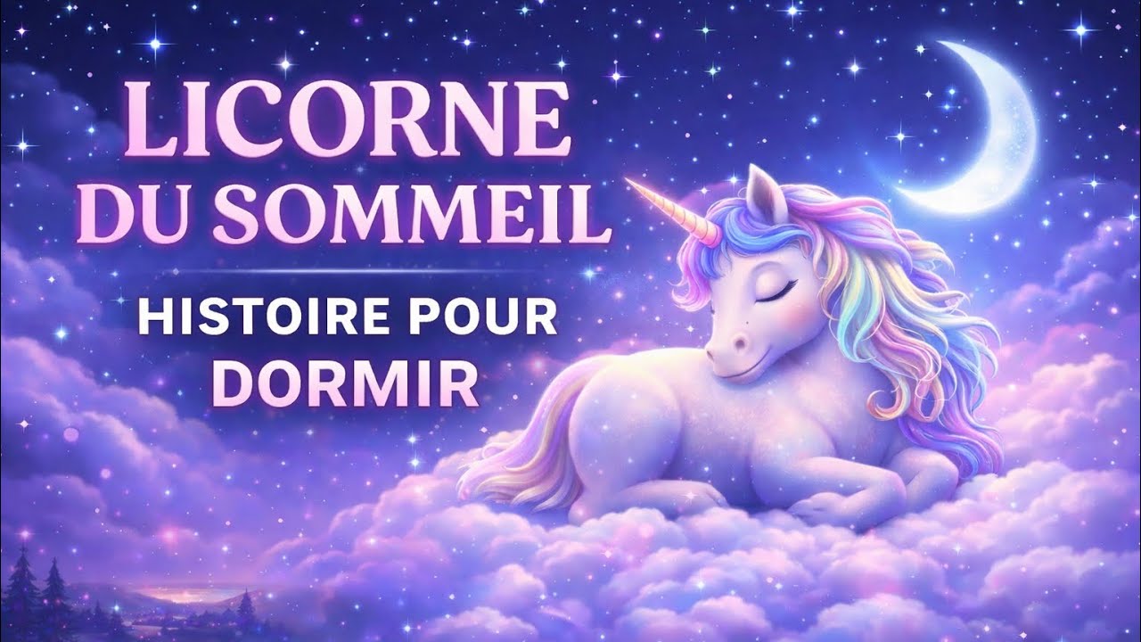 Histoire pour Dormir Enfant 🦄 La Licorne du Sommeil | Méditation du Soir