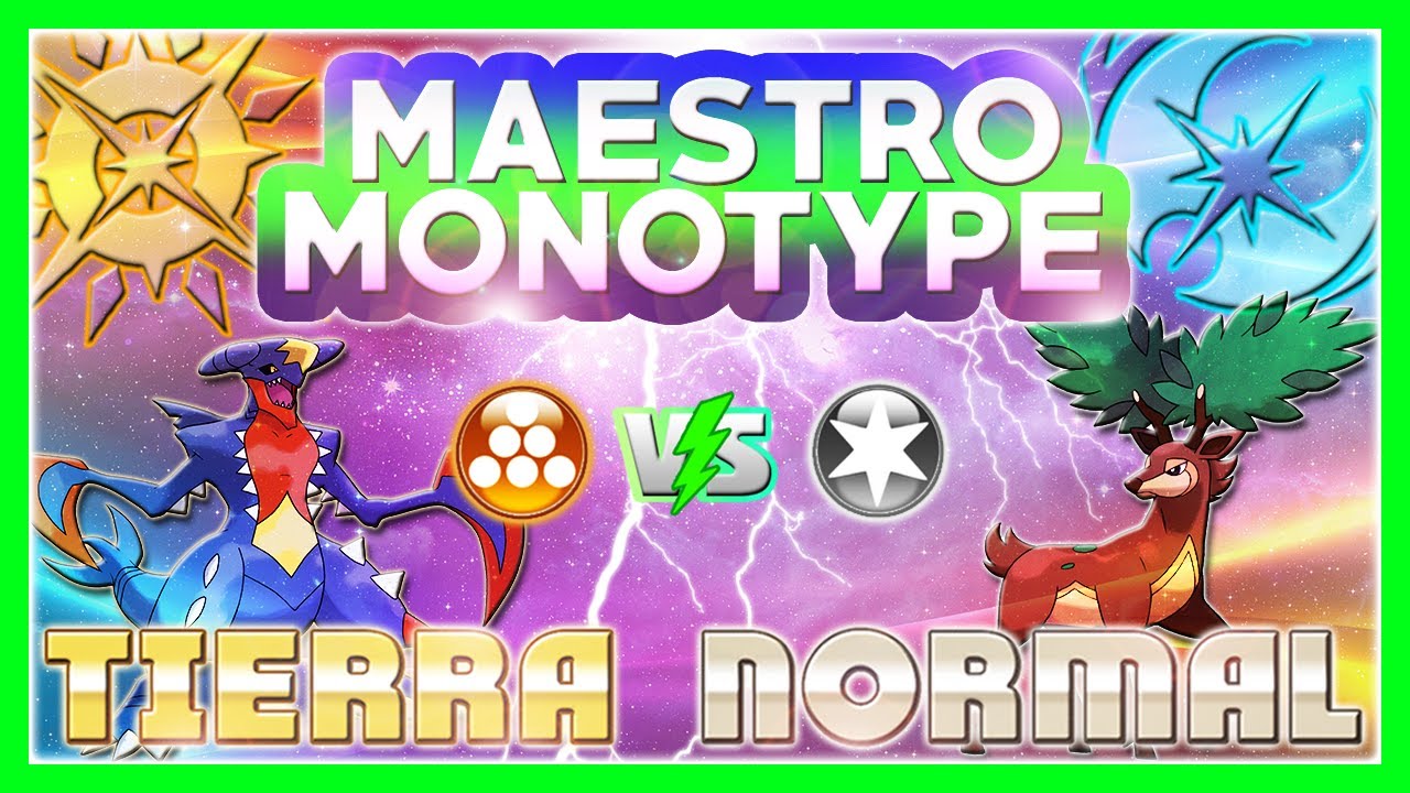 MONOTYPE TIERRA vs MONOTYPE NORMAL! SAWSBUCK, ESTE COMBATAZO POKÉMON TE ESTÁ ESPERANDO