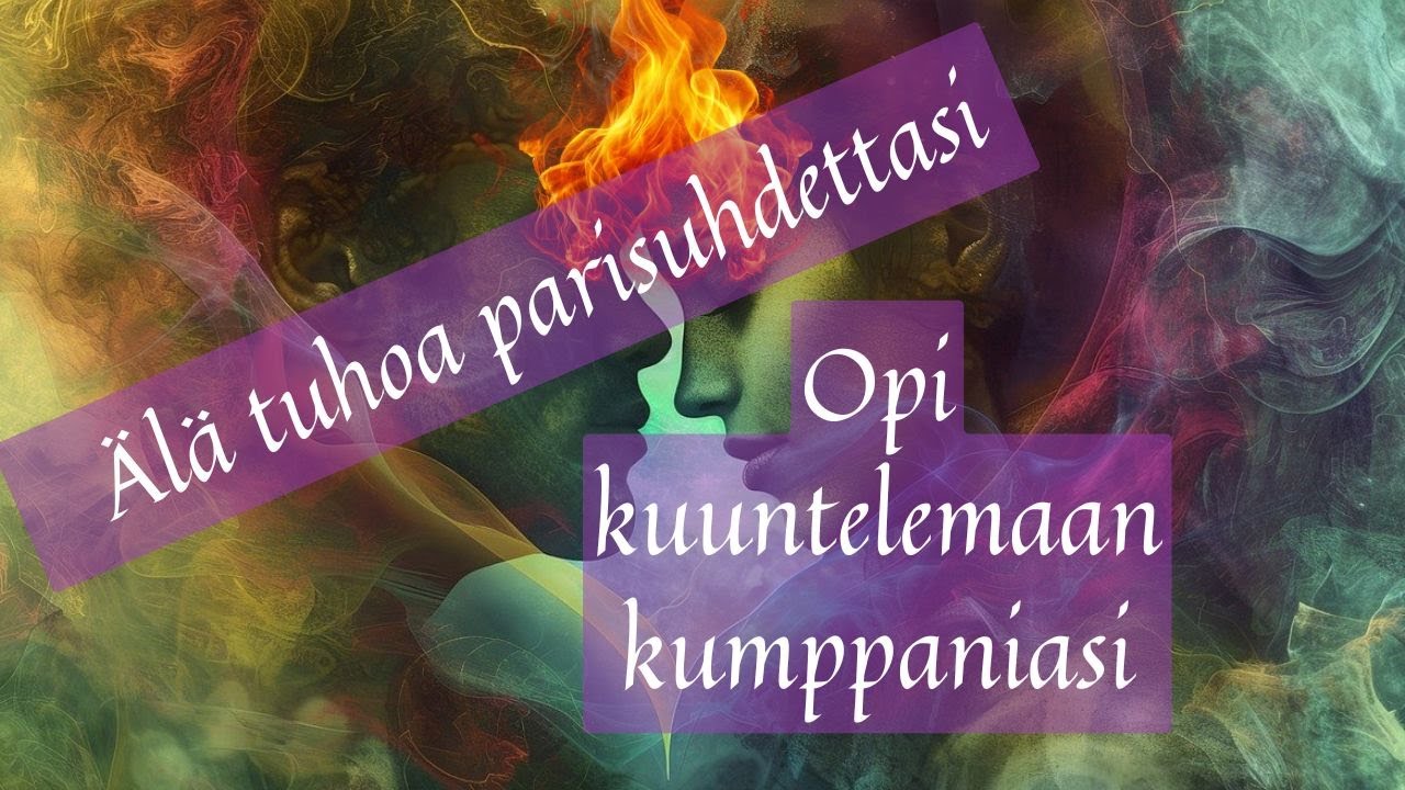 Keskustelutyyli, joka tuhoaa parisuhteen aina. Luuppaavat keskustelut.