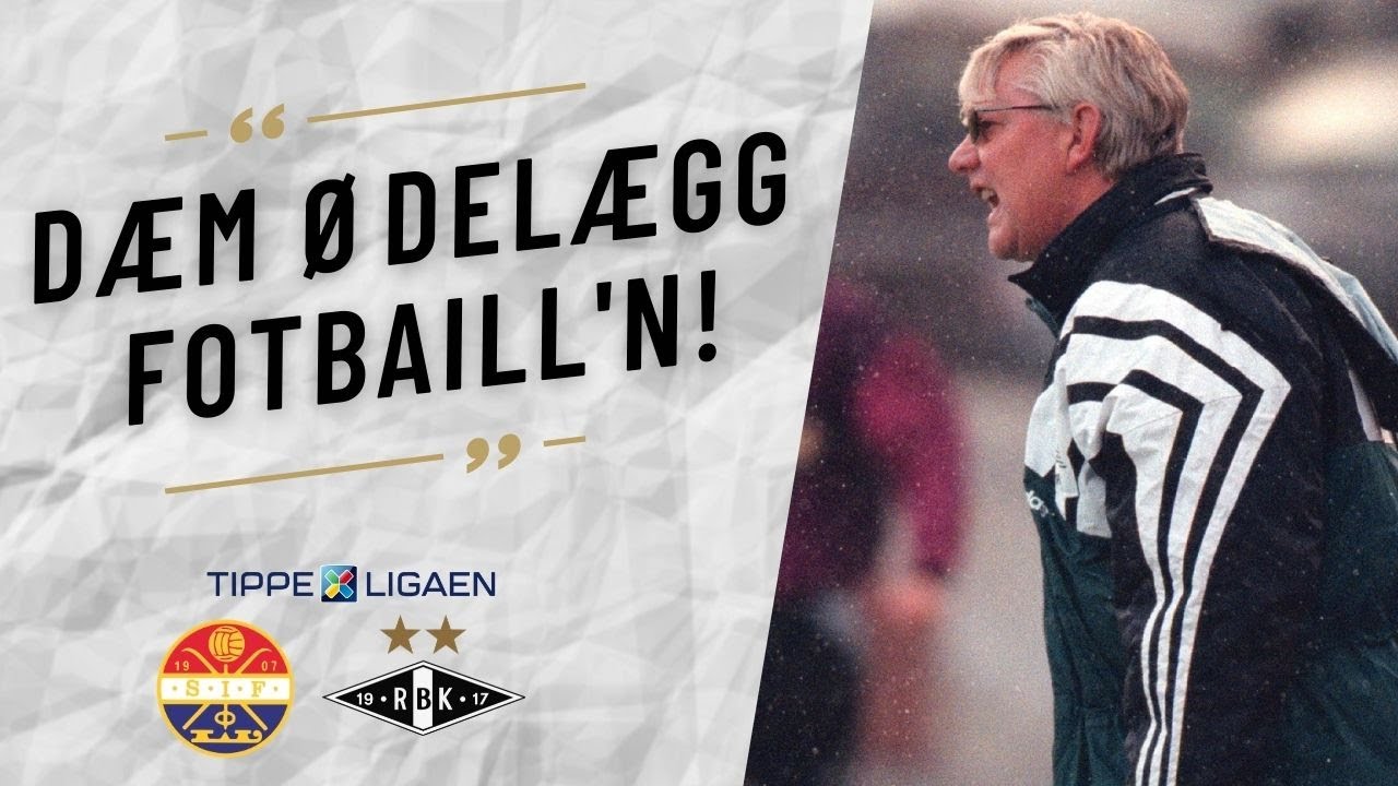 Nils Arne Eggen raste mot TV-reporter og NFF, men RBK vant | Strømsgodset - RBK 1996 | TILBAKEBLIKK